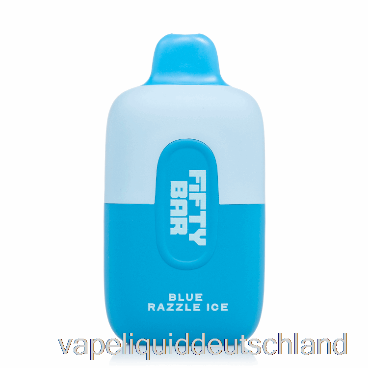 Fünfzig Bar 6500 Einweg-Vape-Flüssigkeit Von Blue Razzle Ice